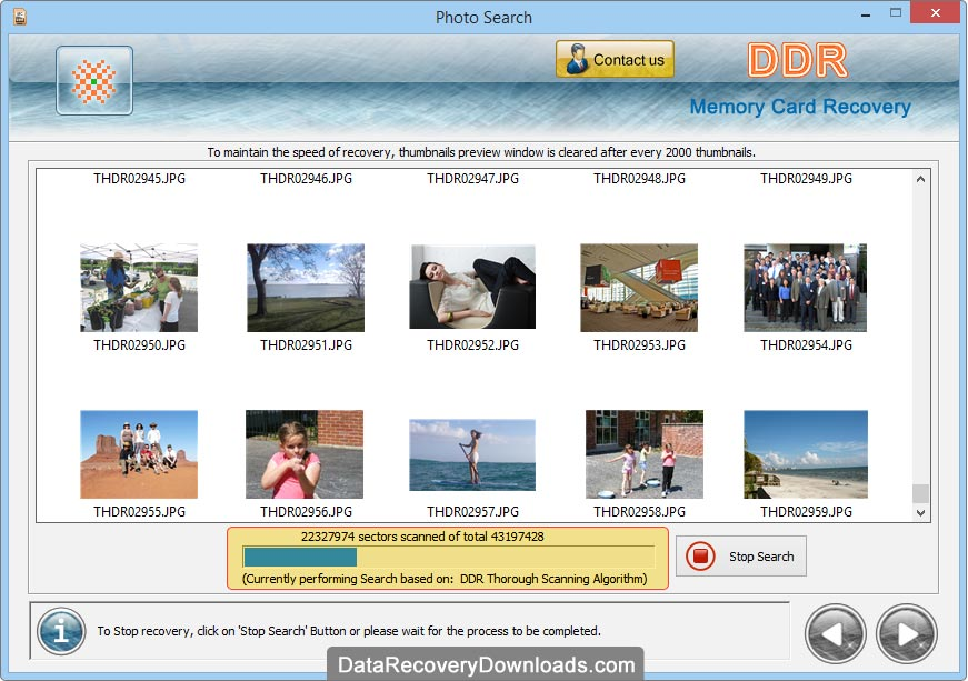 Memory Card Data Recovery Application software