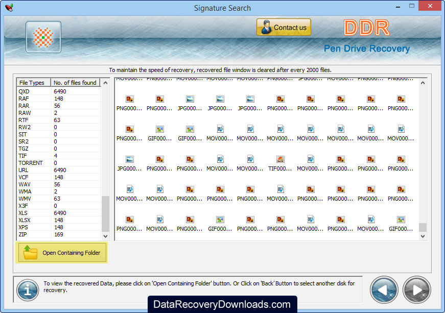 Pen Drive Data Recovery Application
